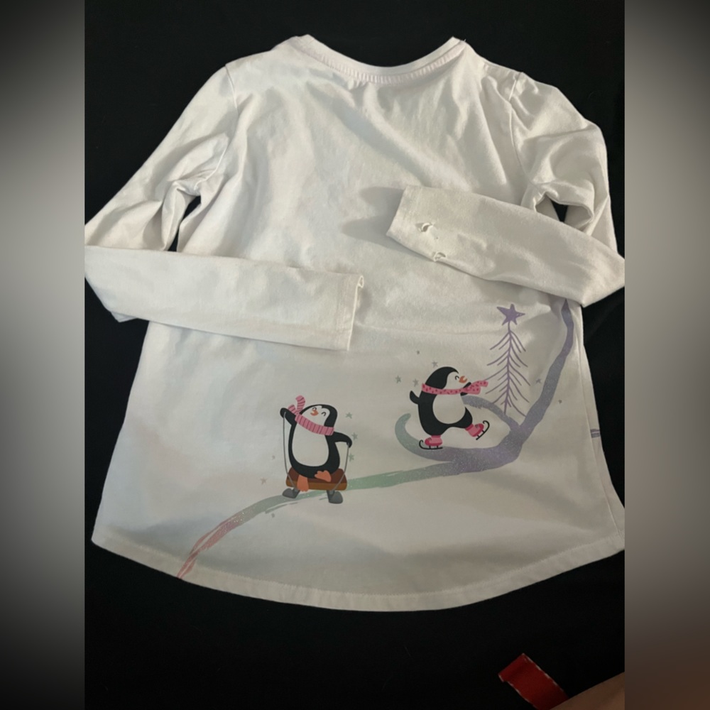 Long sleeve penguin shirt